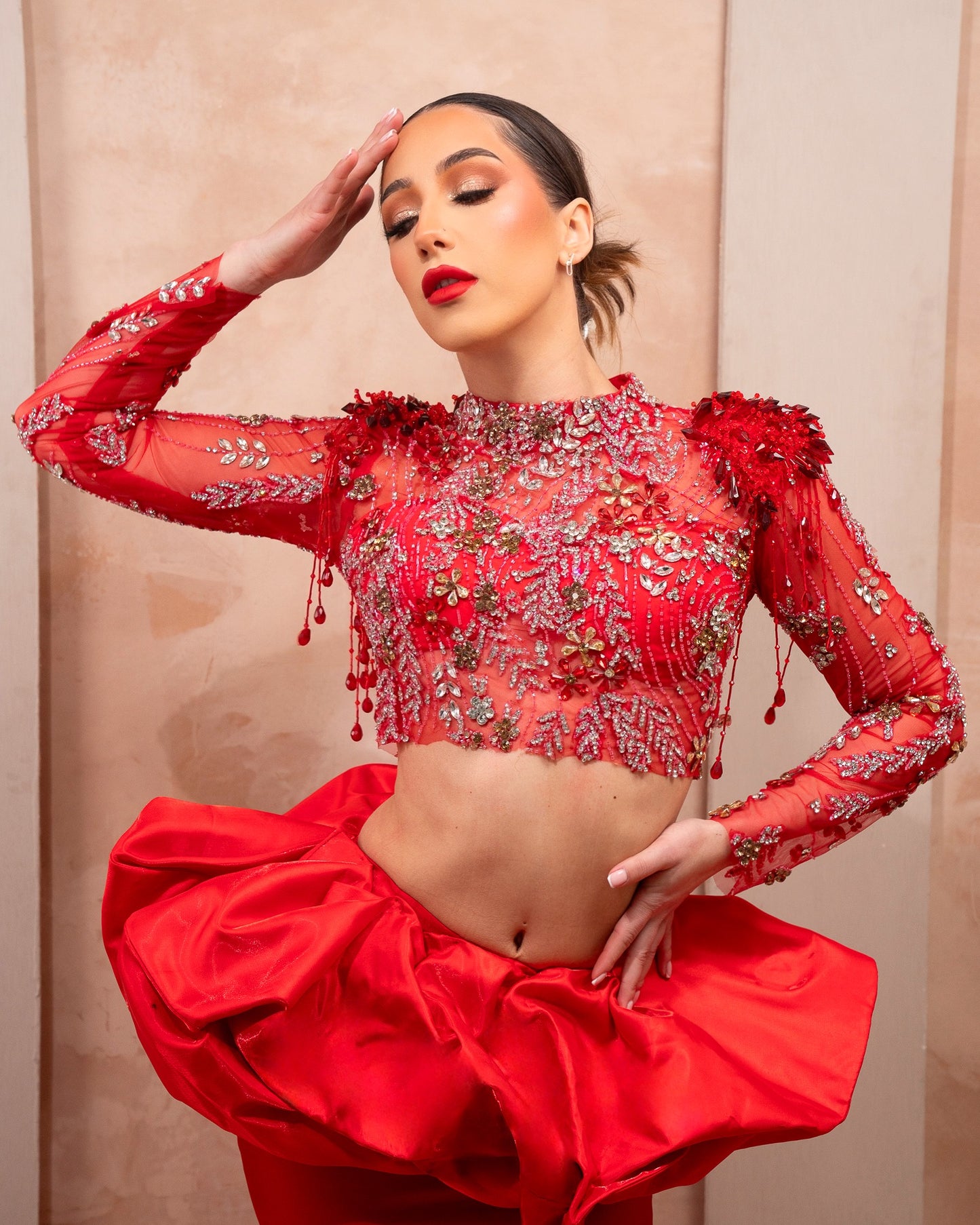 LOOK 3 – FIERCE & REGAL