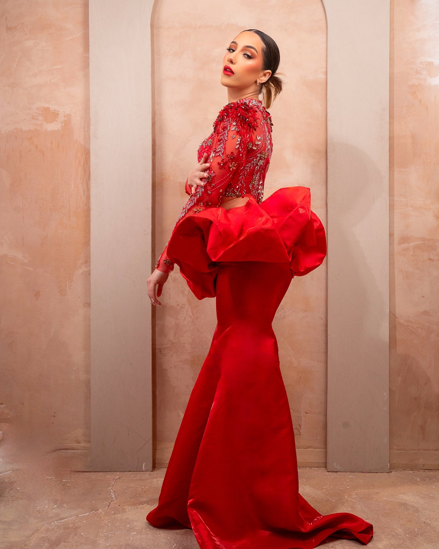 LOOK 3 – FIERCE & REGAL